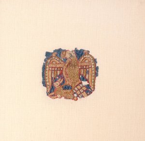 Silk Embroidered Fragment by Unbekannt Unbekannt